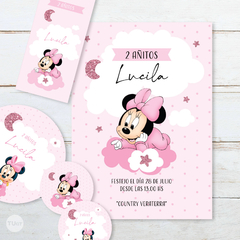 Kit imprimible minnie bebe baby babies tukit en internet