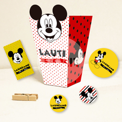 Imagen de Kit imprimible mickey mouse candy bar tukit