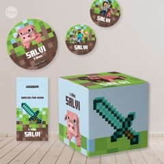 Kit imprimible minecraft tukit