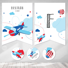 Kit imprimible aviones airplanes candy bar tukit en internet