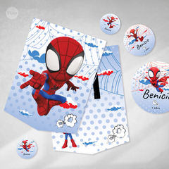 Kit imprimible spiderman spidey tukit en internet