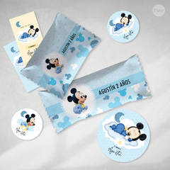 Kit imprimible mickey bebe baby babies tukit - tienda online