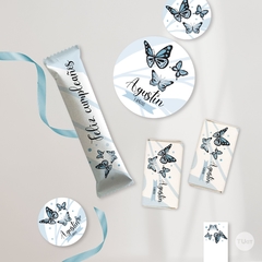 Kit imprimible mariposas celestes tukit - tienda online