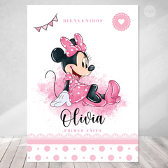 Kit imprimible minnie acuarela tukit