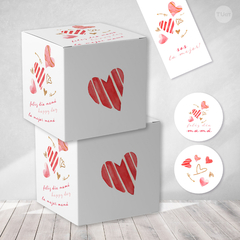 Kit imprimible decoracion corazones dia de la madre feliz dia mama tukit