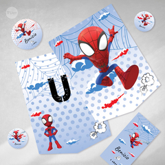 Imagen de Kit imprimible spiderman spidey tukit