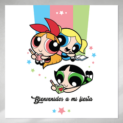 Kit imprimible superpoderosas the powerpuff girls candy bar - TuKit