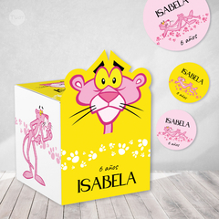 Kit imprimible pantera rosa pink panther candy bar tukit