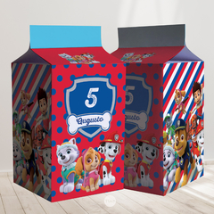 Kit imprimible patrulla de cachorros paw patrol candy bar - tienda online