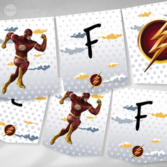 Kit imprimible superheroe flash tukit - comprar online