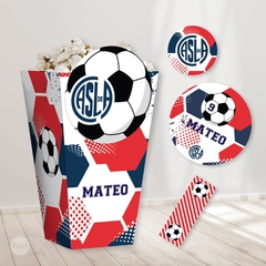Kit imprimible futbol san lorenzo cuervo ciclon candy bar tukit - comprar online