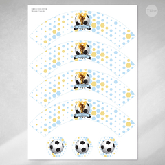 Kit imprimible futbol copa del mundo tukit - comprar online