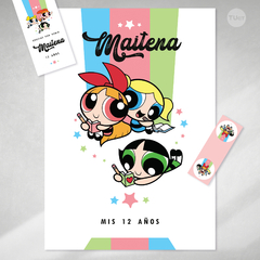 Kit imprimible superpoderosas the powerpuff girls candy bar - buy online