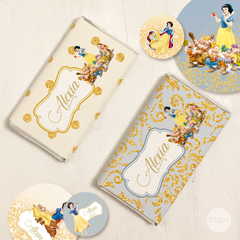 Kit imprimible cumpleaños princesa blancanieves blanca nieves tukit - comprar online