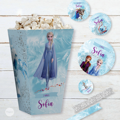 Kit imprimible frozen cumpleaños candy bar tukit - comprar online