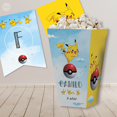 Kit imprimible pikachu pokemon candy bar tukit en internet