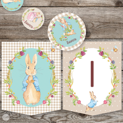 Kit imprimible conejo peter rabbit tukit - comprar online