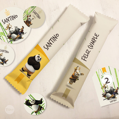 Kit imprimible kung fu panda oso animales tukit - comprar online