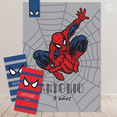Kit imprimible spiderman tukit en internet