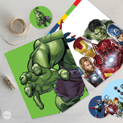Kit imprimible super heroes superheroes tukit en internet