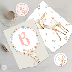 Kit imprimible bambi ciervos deer candy bar tukit - TuKit