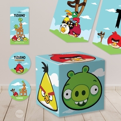 Kit imprimible pajaritos angry birds tukit