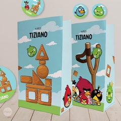 Kit imprimible pajaritos angry birds tukit - TuKit