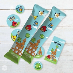 Kit imprimible pajaritos angry birds tukit