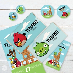 Kit imprimible pajaritos angry birds tukit en internet