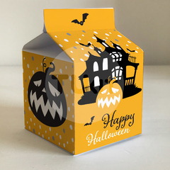 Milk box milkbox imprimible halloween tukit