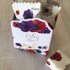 Kit imprimible feliz dia flores tukit - tienda online