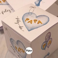 Mini kit imprimible dia del padre dorado tukit en internet