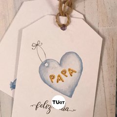 Mini kit imprimible dia del padre dorado tukit - tienda online