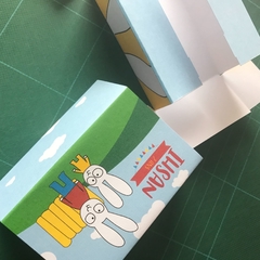 Caja slide imprimible souvenir simon el conejo tukit - tienda online