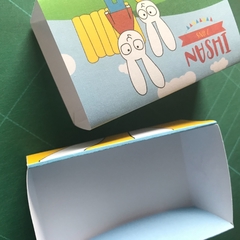 Imagen de Caja slide imprimible souvenir simon el conejo tukit