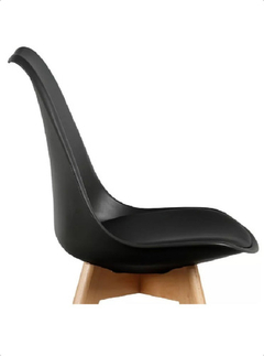 Sillas Tulip Eames De Madera - Almohadon -comedor - Oferta!! - La Gala Furnitures