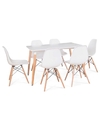 Juego Eames 140 X 6