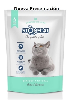 Aglutinante Stone Cat Piedritas Para Gatos Clumping Bentonita - comprar online
