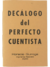 Decálogo del perfecto cuentista