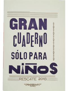 Gran cuaderno sólo para niños