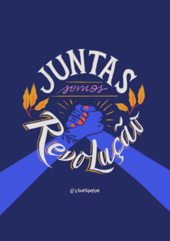 Juntas somos revolução [PÔSTER A4]