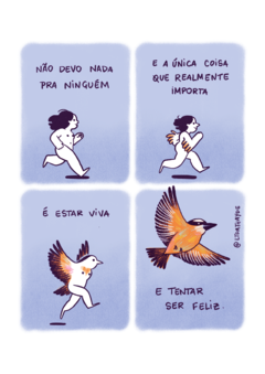 Não Devo nada Pra Ninguém [PÔSTER A4]