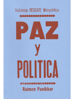 Paz y política