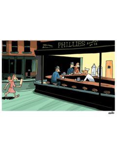 Nighthawks Hopper [PÔSTER]