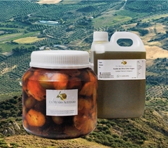 Combo 2 Litros Aceite de Oliva Extra Virgen + Mix Aceitunas saborizadas x 1 kg