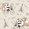 Tela Gabardina Animales Pandas S19 - Tienda de Telas Online