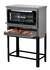 Horno pizzero Sol Real 6 moldes con parrilla