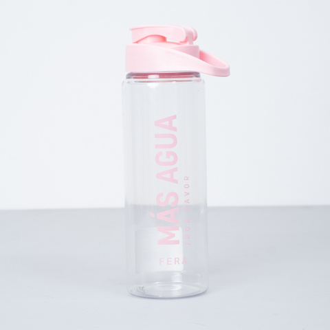 Botella MÁS AGUA | Rosa