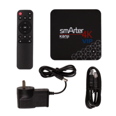 Tv Box Kanji Smarter 4k Vip 4gb 32gb Streaming Usb Hdmi - TPC Tecnologia para Chicos