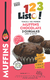 Premezcla Para Muffins Chocolate 3 Cereales - 123Listo - comprar online